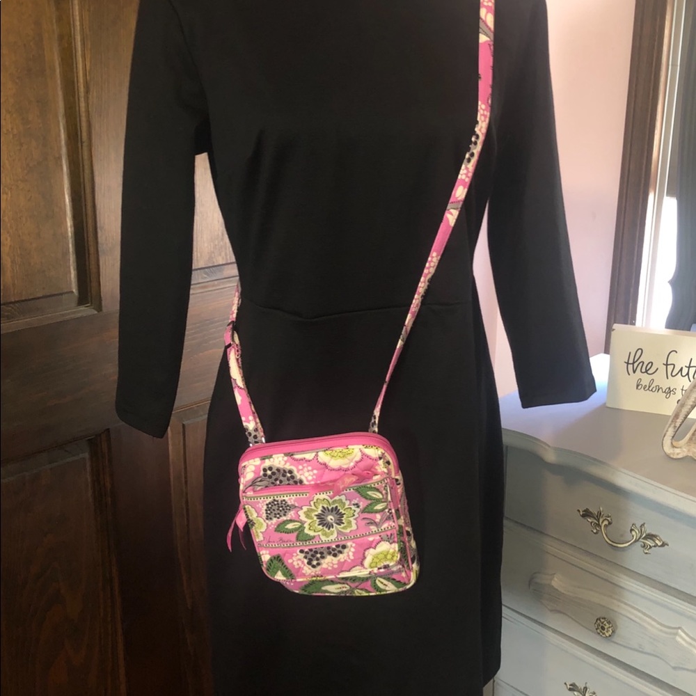 👜Vera Bradley Mini Hipster Priscilla Pink